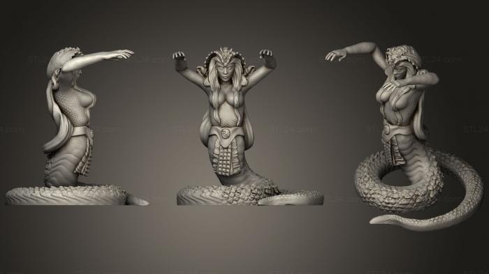 Figurines heroes, monsters and demons (Mesmer1, STKM_0966) 3D models for cnc